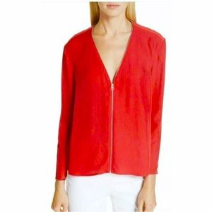 Rag & Bone Zipper Blouse / Light Jacket
